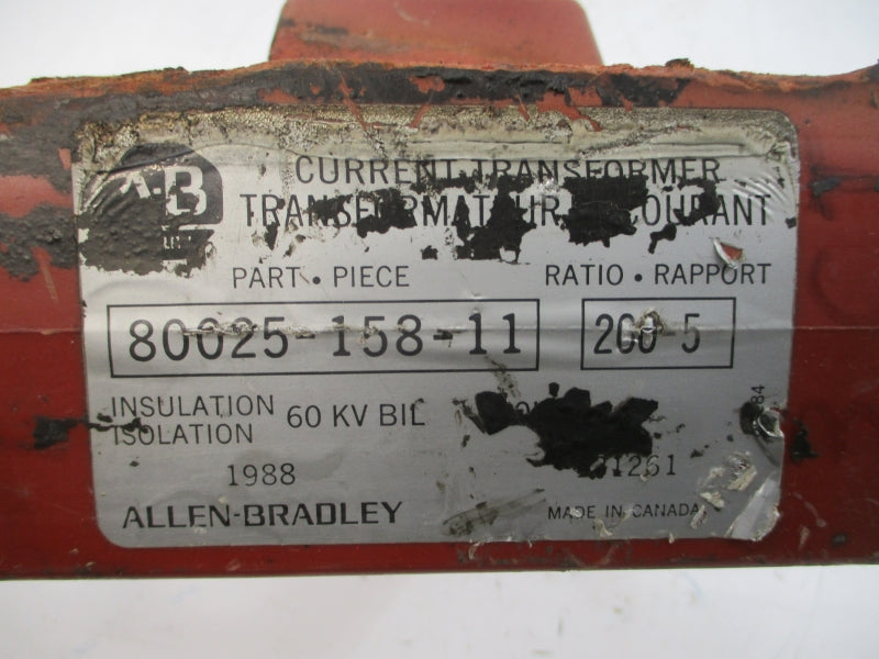 ALLEN BRADLEY 80025-158-11 UNMP