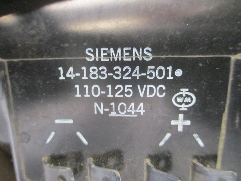 SIEMENS 14-193-100-582 96C03M08868-010 110-125VDC UNMP
