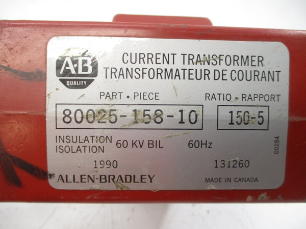ALLEN BRADLEY 80025-158-10 UNMP