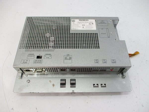 SIEMENS 6AV6644-0AA01-2AX0 24VDC 1.8A (AS PICTURED) UNMP