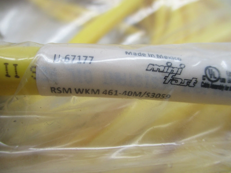 TURCK RSM-WKM-461-40M/S3059 U-67177 600V 10A NSMP