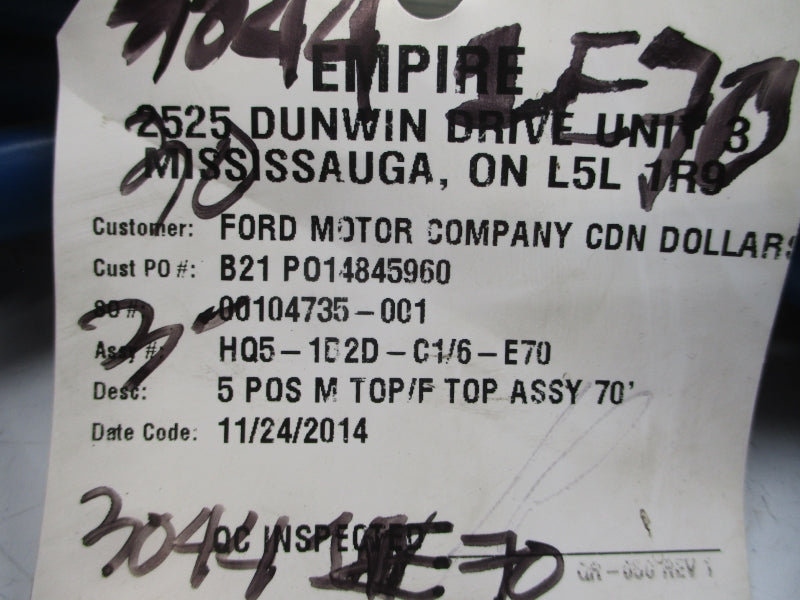 EMPIRE HQ5-1D2D-C1/6-E70 NSNP