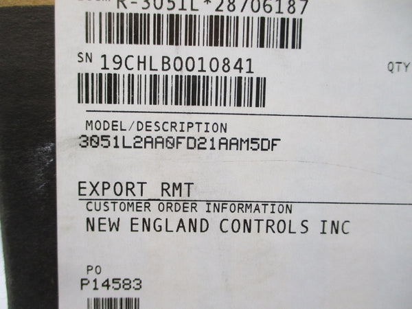 ROSEMOUNT 3051L2AA0FD21AAM5DF 10.5-42.4VDC 275PSI NSMP