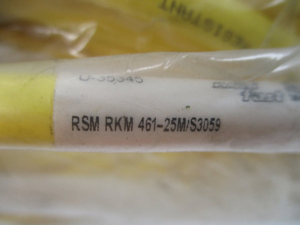 TURCK RSM-RKM-461-25M/S3059 U-35345 600V 10A NSMP