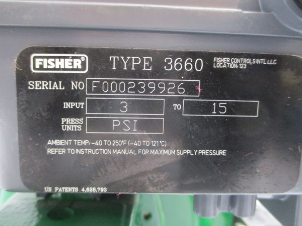 BAUMANN FISHER 3660 24577S 5-15PSI 1/2" NSNP