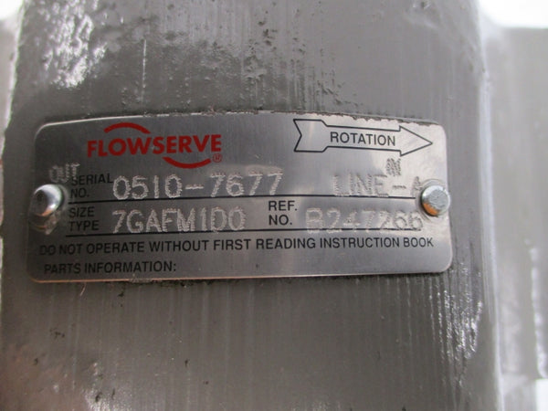 FLOWSERVE 7GAFM1D0 NSNP