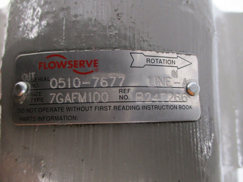 FLOWSERVE 7GAFM1D0 NSNP