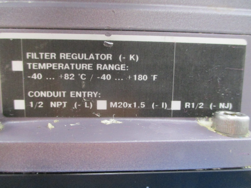 METSO AUTOMATION RAA050AS ND821/S4 EC05 30VDC 116PSI REV. 5.02 NSNP