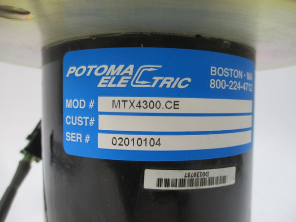 POTOMA ELECTRIC MTX4300.CE (AS PICTURED) NSNP