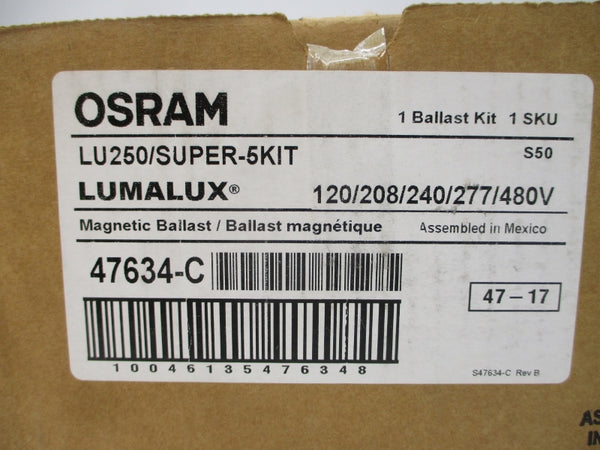 OSRAM LU250/SUPER-KIT 47634-C 480V 2.66A NSMP