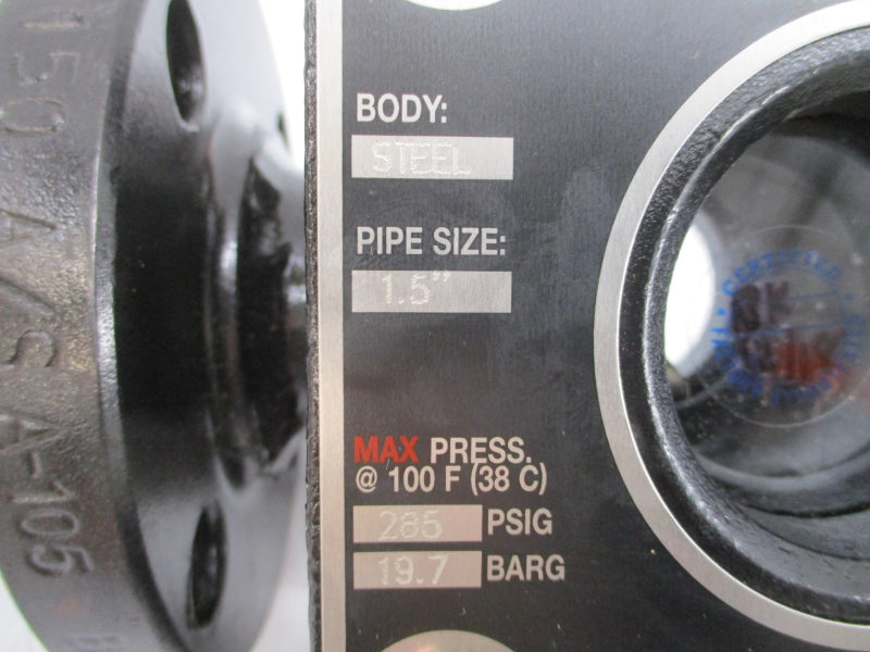 JACOBY-TARBOX TQZ-16-C-SPLO 426321 285PSI 1-1/2" NSMP