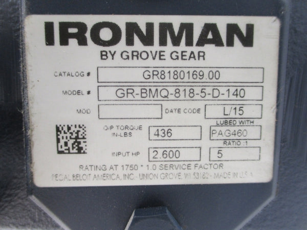 IRONMAN GR8180169.00 GR-BMQ-818-5-D-140 NSNP