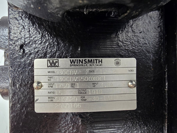 WINSMITH 930CDVS500X0C1 930CDV NSNP