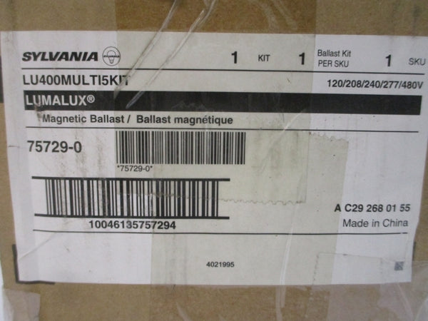 SYLVANIA 75729-0 LU400MULTI5KIT 480V 4.00A NSMP