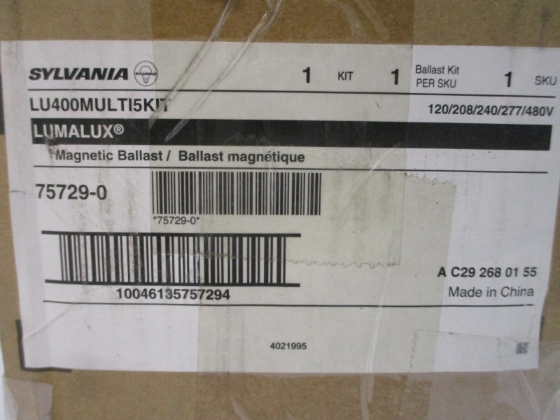 SYLVANIA 75729-0 LU400MULTI5KIT 480V 4.00A NSMP