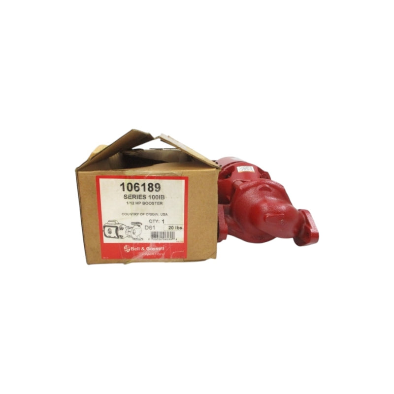 BELL & GOSSETT 106189 SER. 100IB 115V 1.75A NSMP