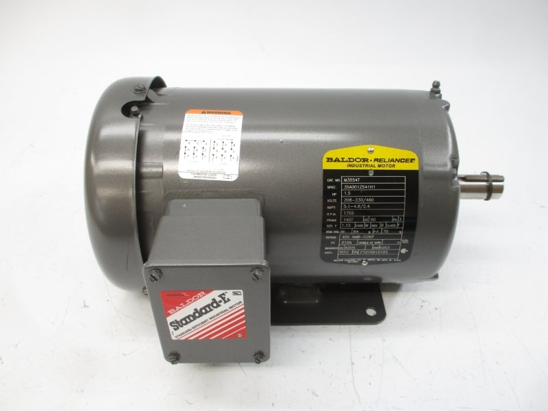 BALDOR M3554T 35A001Z541H1 208-230/460V 5.1-4.8/2.4A NSMP