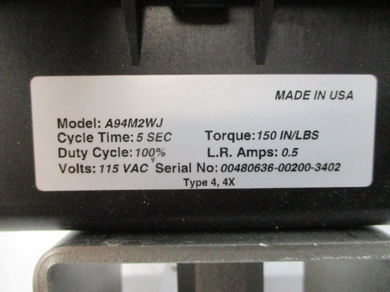 QUARTER MASTER A94M2WJ 115VAC 0.5A 5S NSNP