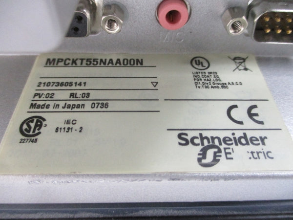 SCHNEIDER ELECTRIC MPCKT55NAA00N 115/230VAC UNMP