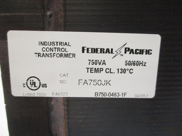 FEDERAL PACIFIC FA750JK 240/480V NSNP