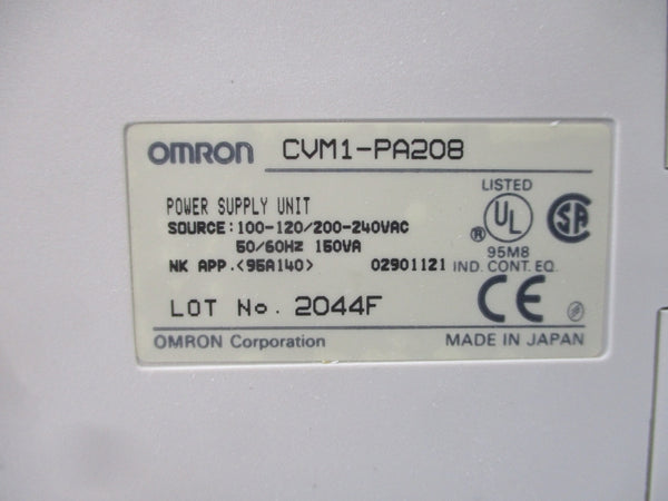 OMRON CVM1-PA208 200-240VAC NSNP
