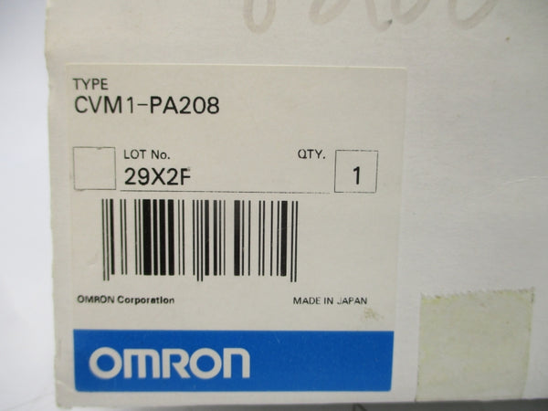 OMRON CVM1-PA208 200-240VAC NSMP