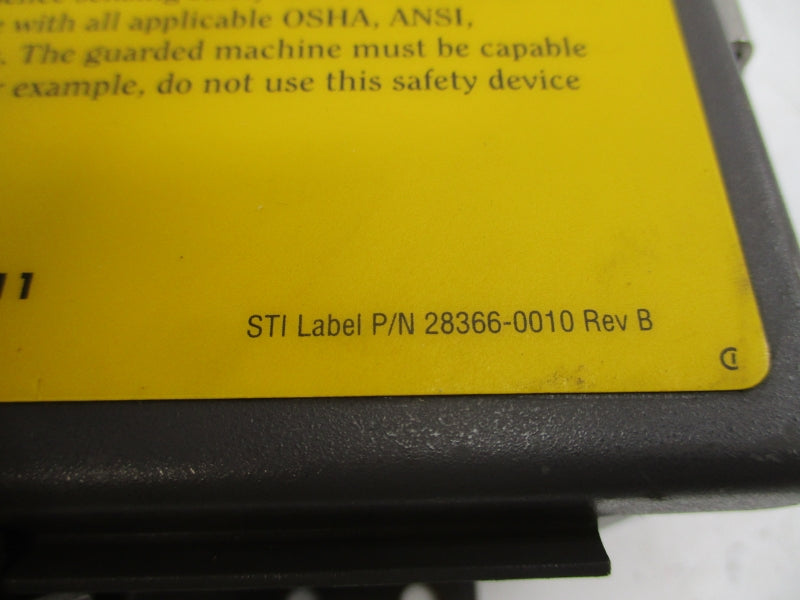 STI 28366-0010 115/230VAC .25/.125A REV. B UNMP