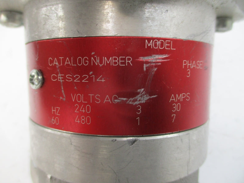 COOPER CROUSE-HINDS CES2214 240/480VAC 30A NSNP