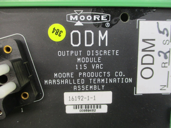 MOORE PRODUCTS 16192-1-1 115VAC NSNP