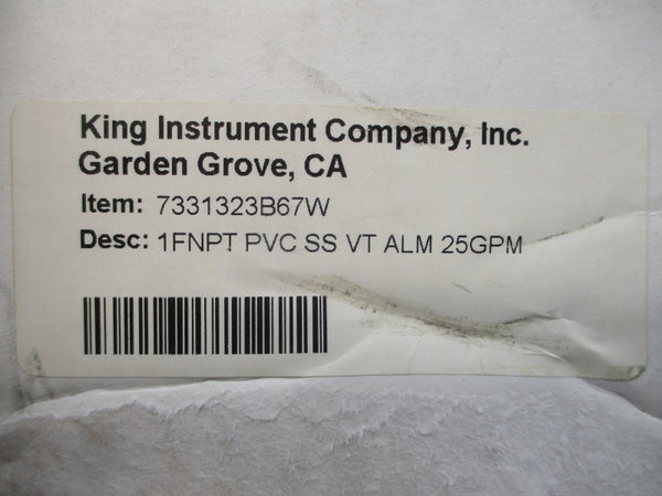 KING INSTRUMENT 7331323B67W 150PSI NSMP