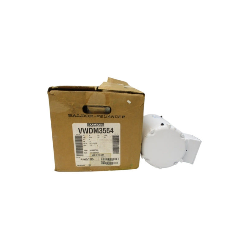 BALDOR VWDM3554 35S603P689 208-230/460V 4.9-4.5/2.25A NSMP
