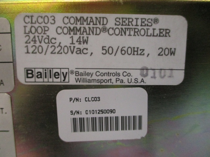 BAILEY CLC03 120/220VAC NSNP