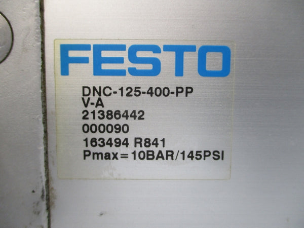 FESTO DNC-125-400-PPV-A 21386442 145PSI NSNP