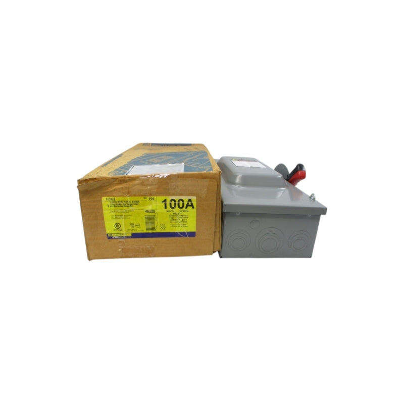 SQUARE D H363 SER. F05 600V 100A NSMP