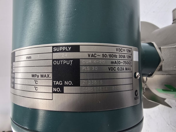 YOKOGAWA AXF080G-E2AL2L-BA11-22B/M01/SCT 24VAC 0.2A NSNP