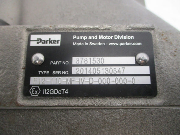 PARKER 3781530 F12-110-MF-IV-D-000-000-0 NSNP