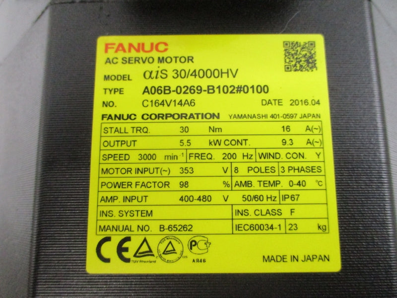 FANUC A06B-0269-B102#0100 353VAC 9.3/16A NSNP