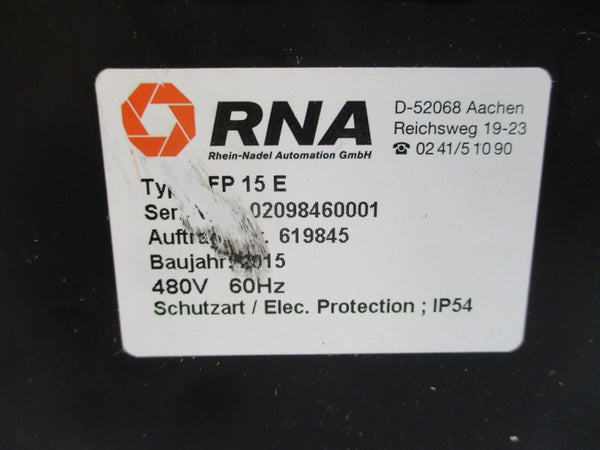 SEW-EURODRIVE WAF10DT56M4/TF W/ RNA FP15E 480V 0.27A (AS PICTURED) NSNP