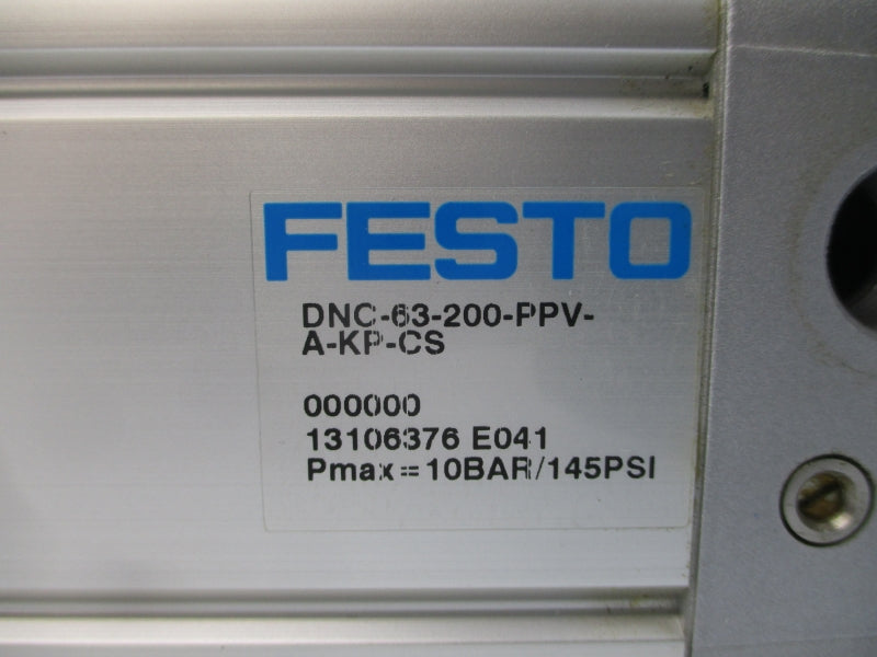 FESTO DNC-63-200-PPV-A-KP-CS 13106376 145PSI NSNP