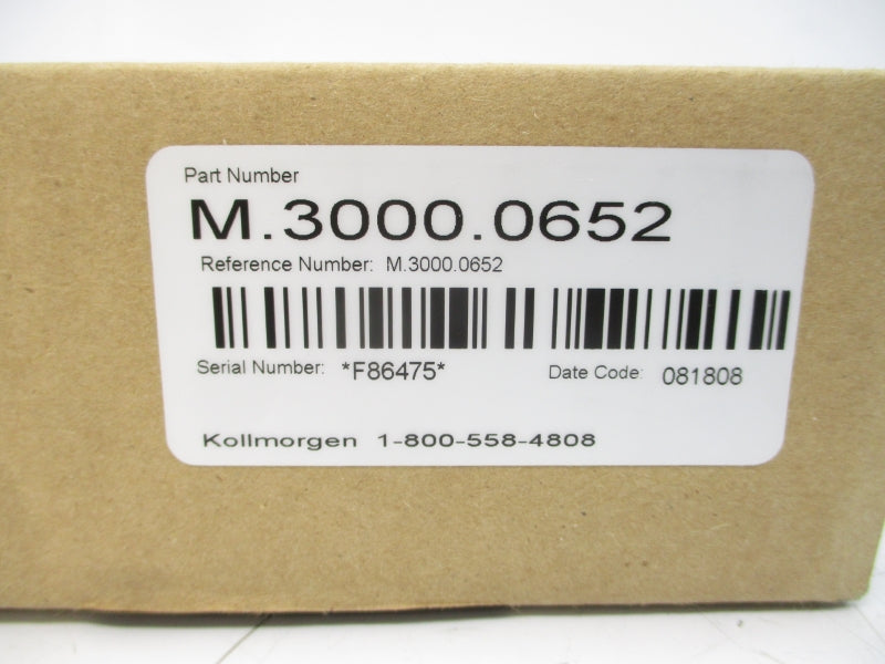 KOLLMORGEN M.3000.0652 R8 24VDC 10A NSMP