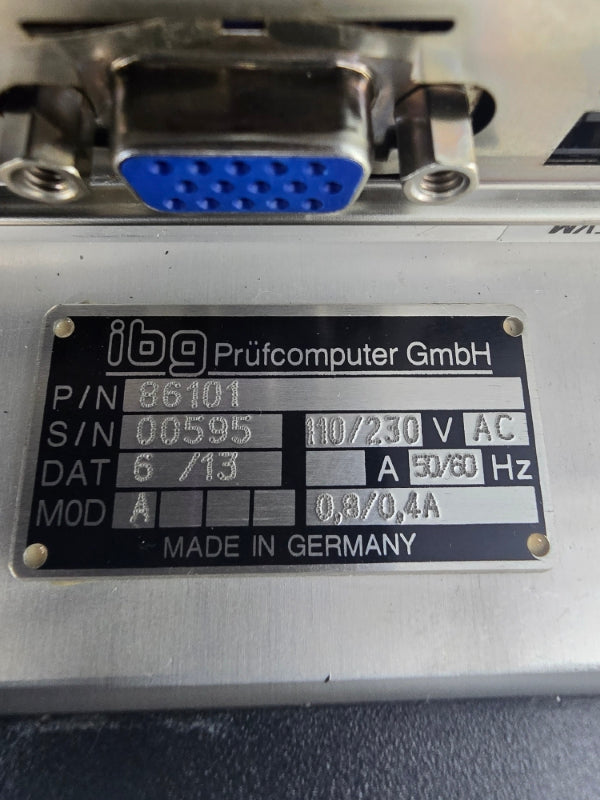 IBG 86101 110/230VAC 0.8/0.4A NSNP