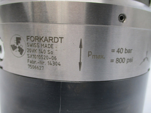 FORKARDT 20VK140S0 SX1010520-06 800PSI NSNP