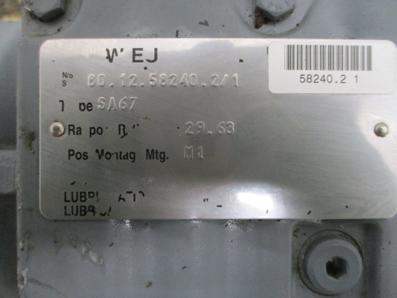 SEW-EURODRIVE SA67.37DT80K4BMG1HFASAX 240/480V 2.78/1.39A NSNP