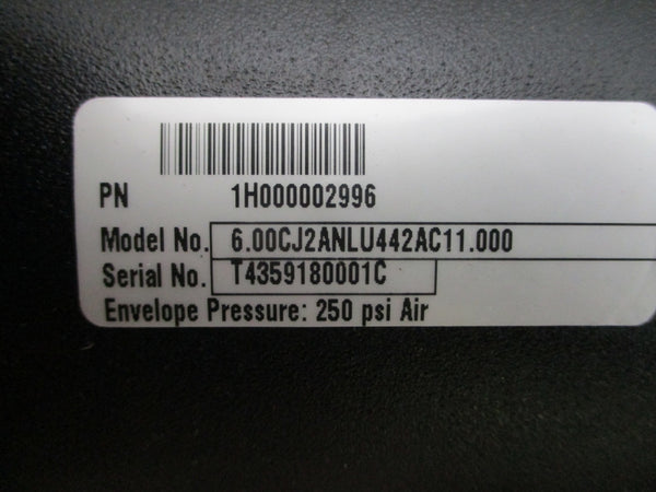 PARKER 1H000002996 6.00CJ2ANLU442AC11.000 250PSI NSNP