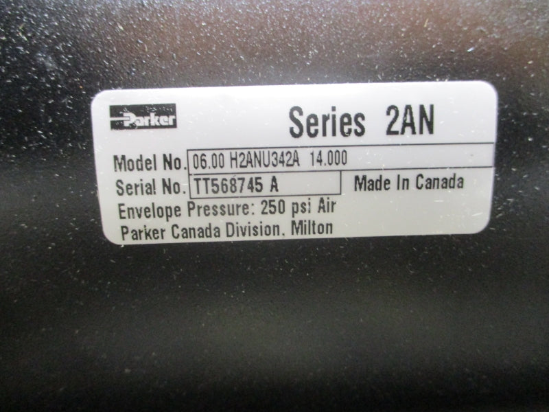 PARKER 06.00H2ANU342A14.000 250PSI NSNP