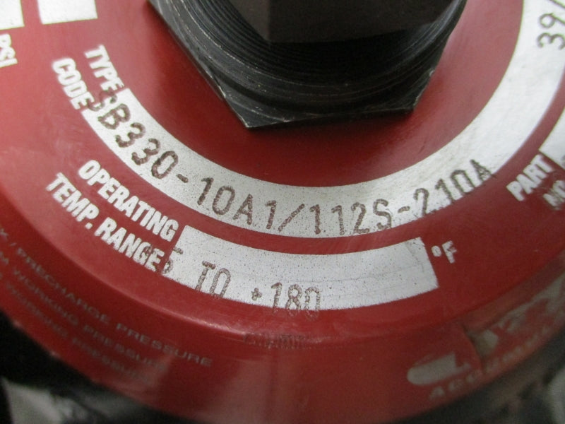 HYDAC 054027 SB330-10A1/112S-210A 3800PSI NSNP