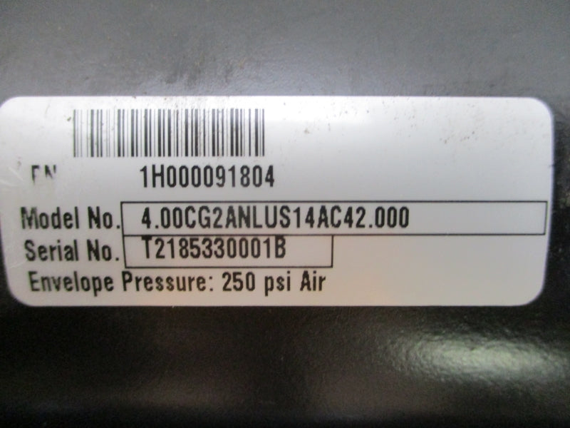 PARKER 1H000091804 4.00CG2ANLUS14AC42.000 250PSI NSNP