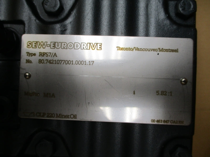 SEW-EURODRIVE K97R57DRN100L4 230/460V 14.30/7.20A NSMP
