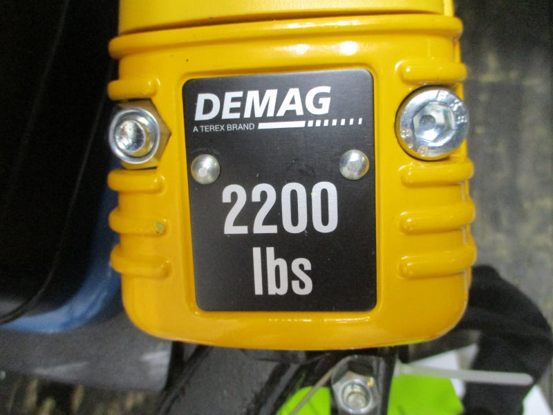 DEMAG DC-PRO101001/1H5V14.4/3.6 440-480V 4.00/6.60A 2200LBS NSNP