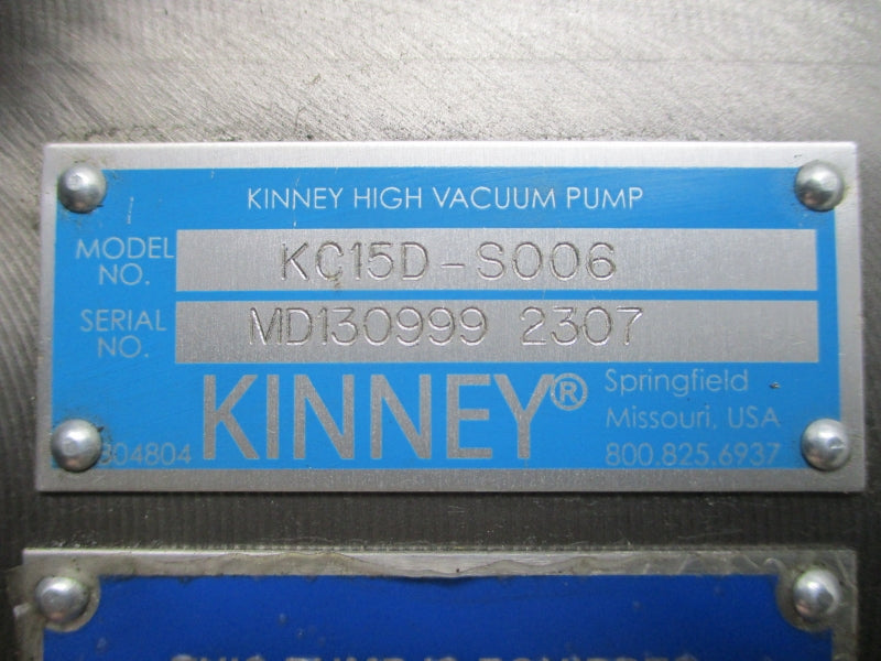 KINNEY KC15D-S006 NSNP